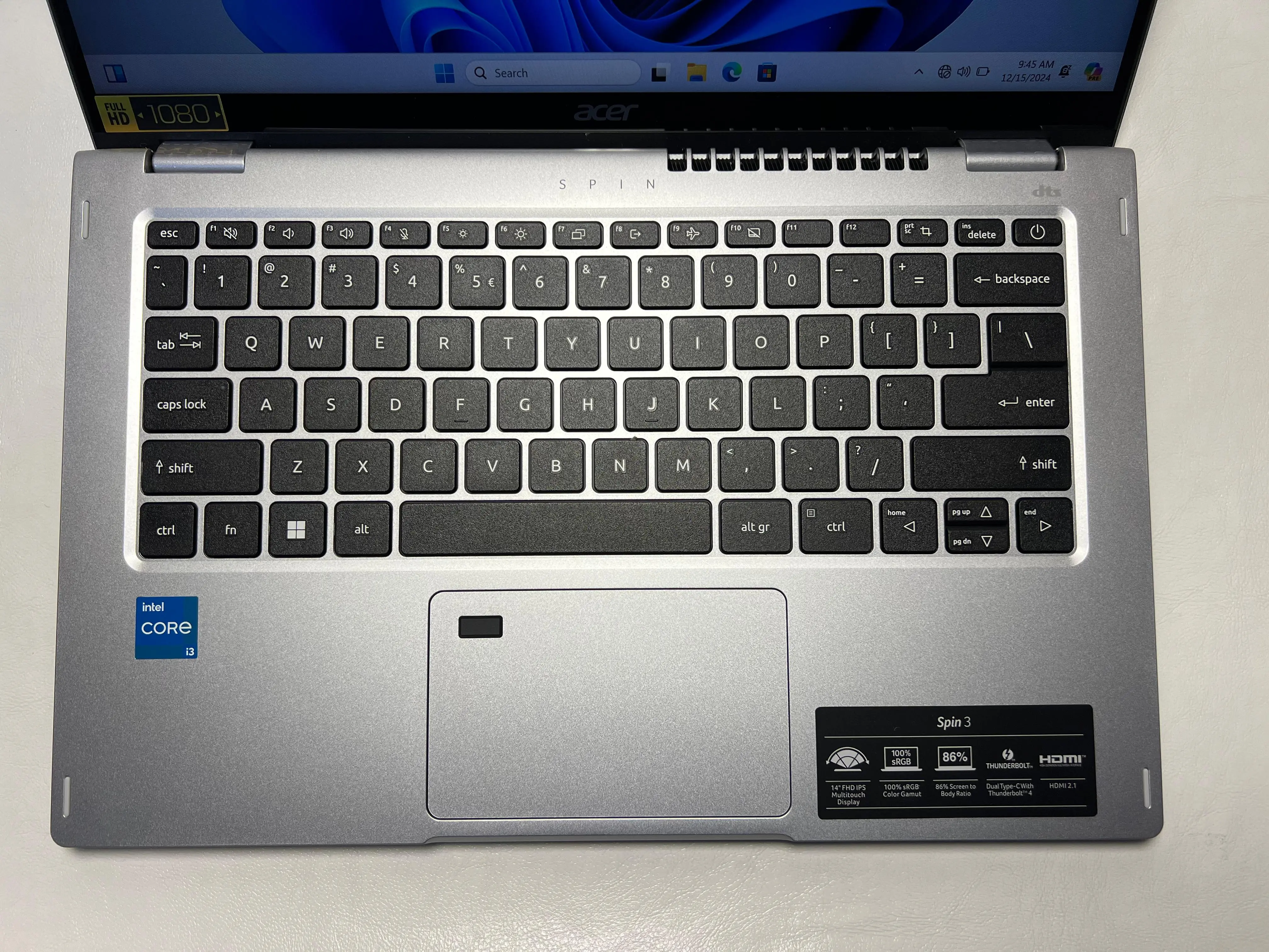 Acer Spin 3 SP314-55 &mdash; şəkil 1