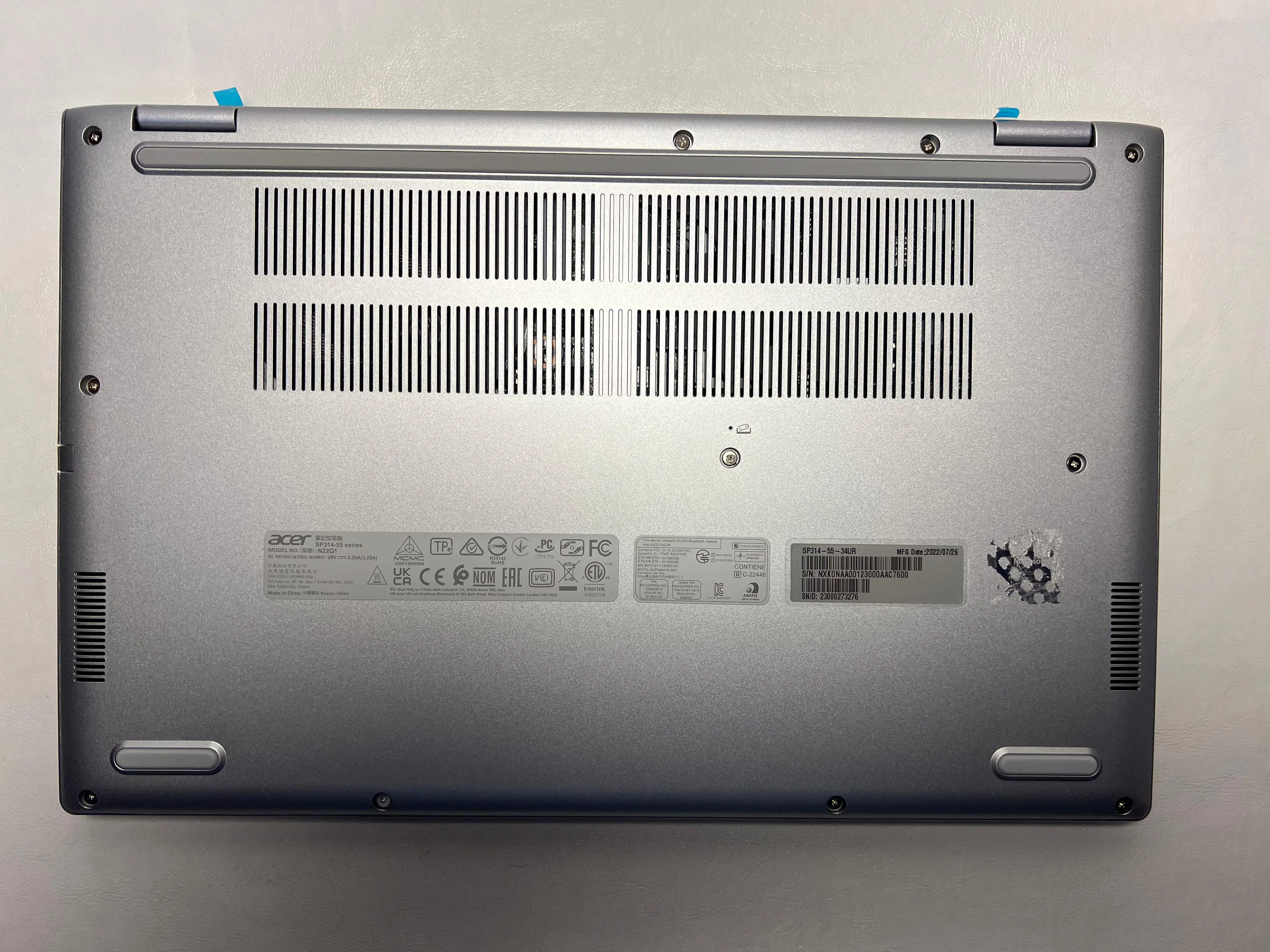 Acer Spin 3 SP314-55 &mdash; şəkil 4